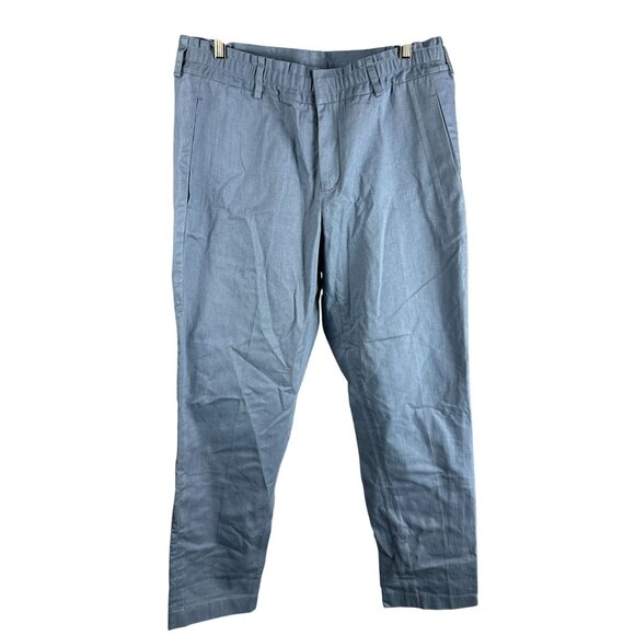 Jan Machenhauer Tom Pants Size 50 Large Light Blue 100% Cotton Relaxed Fit $329 - Picture 1 of 9